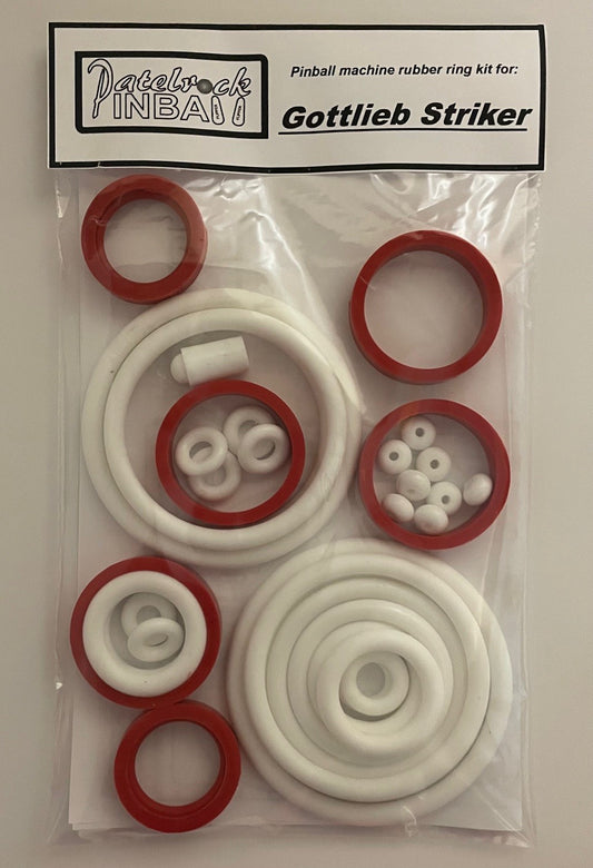 Gottlieb Striker Pinball Machine Rubber Ring Kit