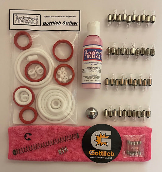 Gottlieb Striker Pinball Machine Maintenance Kit