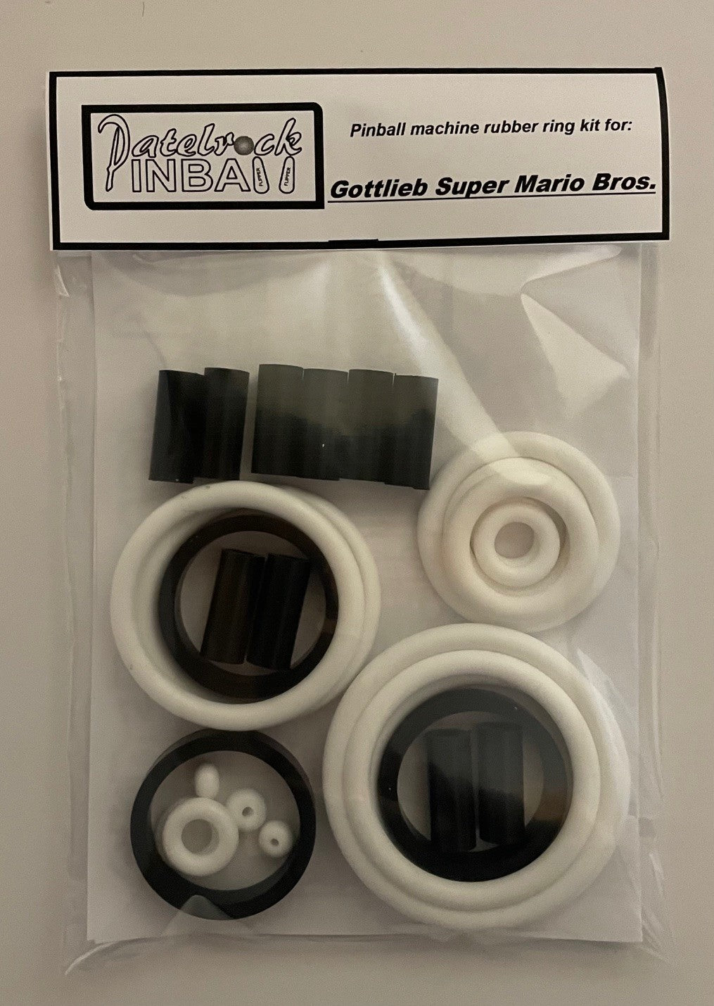 Gottlieb Super Mario Bros. Pinball Machine Rubber Ring Kit