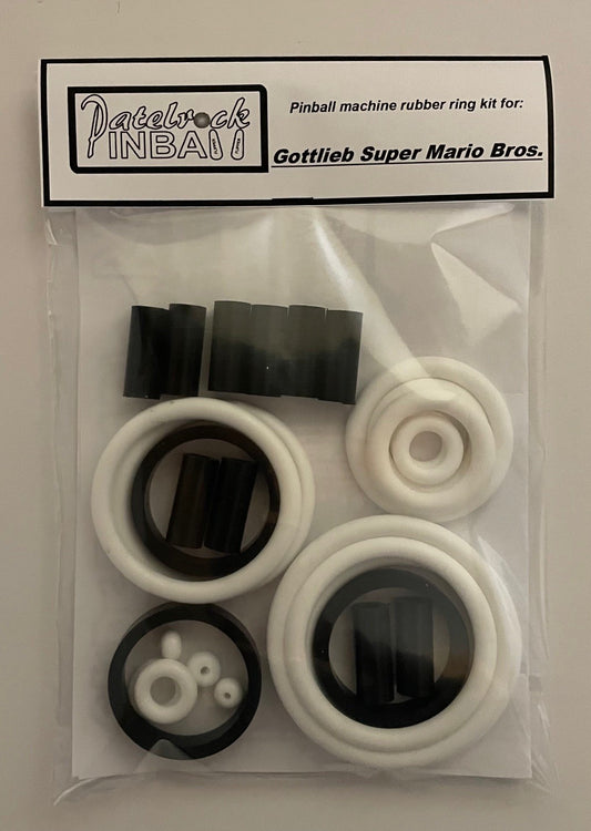 Gottlieb Super Mario Bros. Pinball Machine Rubber Ring Kit