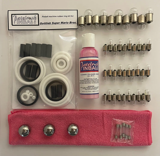 Gottlieb Super Mario Bros. Pinball Machine Maintenance Kit