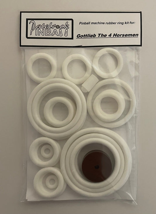 Gottlieb The 4 Horsemen Pinball Machine Rubber Ring Kit