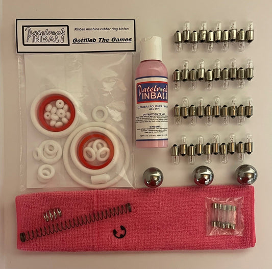 Gottlieb The Games Pinball Machine Maintenance Kit