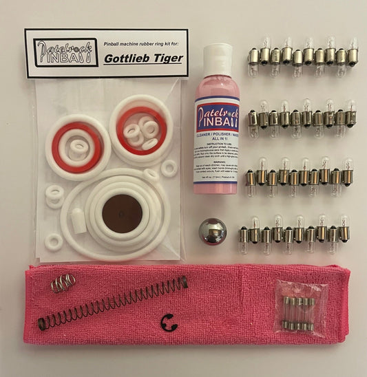 Gottlieb Tiger Pinball Machine Maintenance Kit