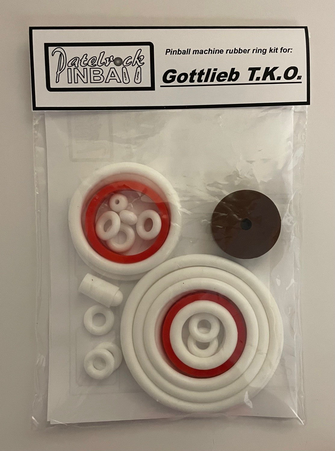 Gottlieb T.K.O. Pinball Machine Rubber Ring Kit