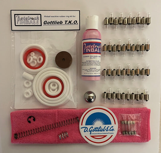 Gottlieb T.K.O. Pinball Machine Maintenance Kit