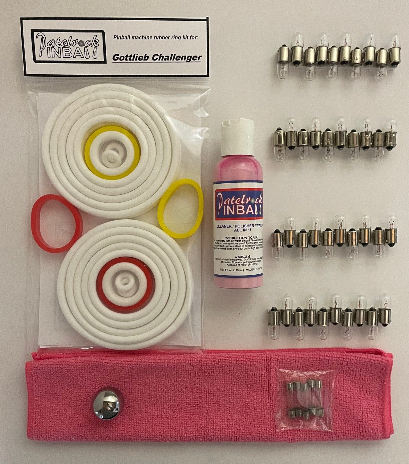 Gottlieb Challenger Pinball Machine Maintenance Kit
