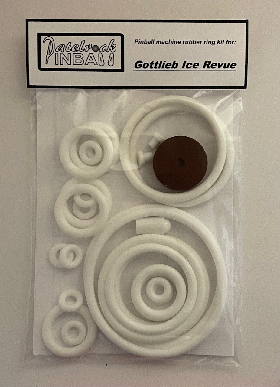 Gottlieb Ice Revue Pinball Machine Rubber Ring Kit