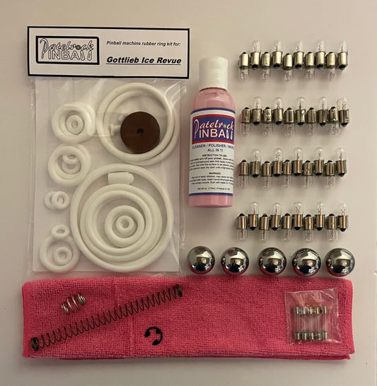 Gottlieb Ice Revue Pinball Machine Maintenance Kit