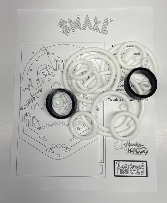 Hankin Shark Pinball Machine Rubber Ring Kit