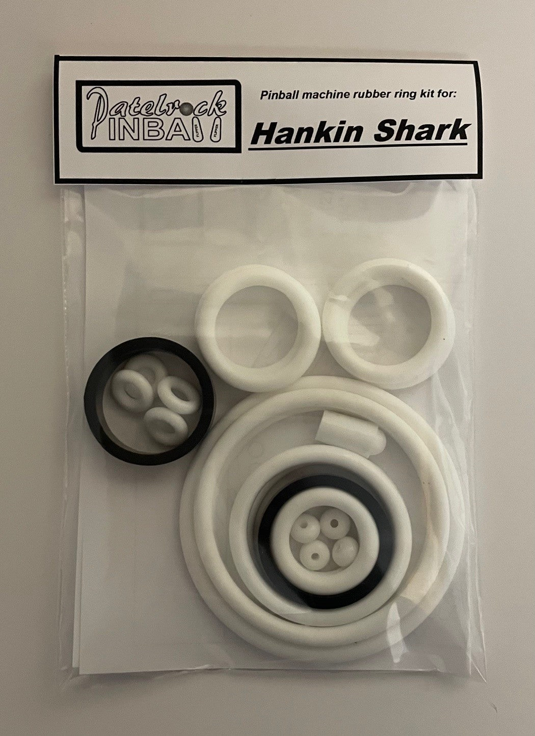 Hankin Shark Pinball Machine Rubber Ring Kit