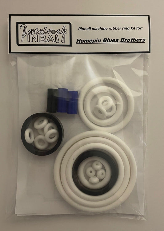 Homepin Blues Brothers Pinball Machine Rubber Ring Kit