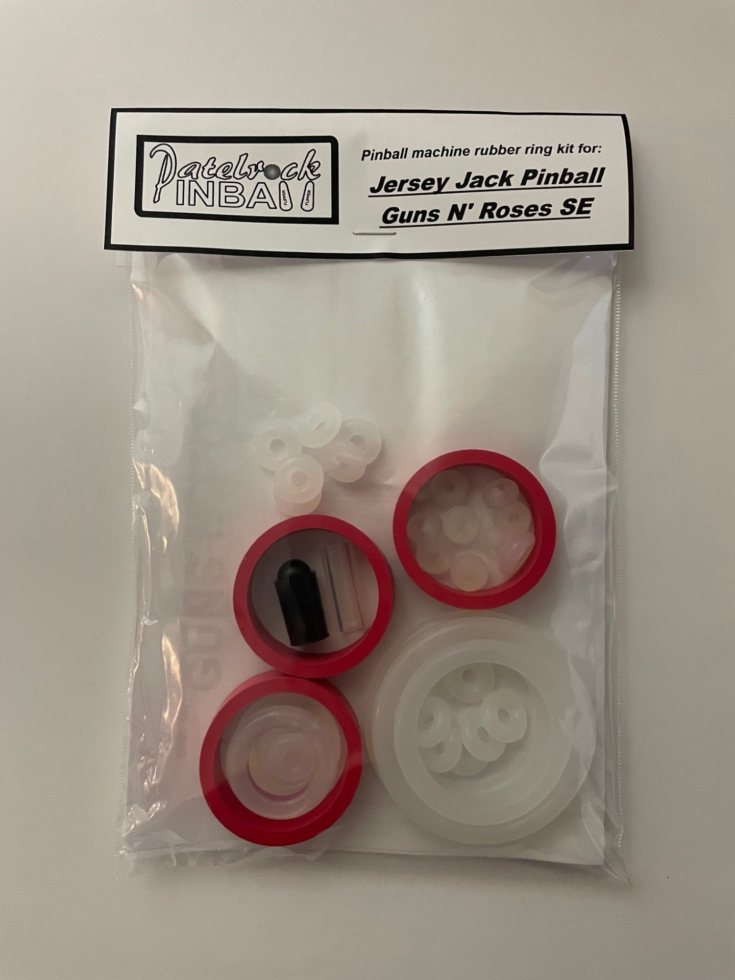 Jersey Jack Pinball Guns N' Roses | Standard Edition Pinball Machine Rubber Ring Kit