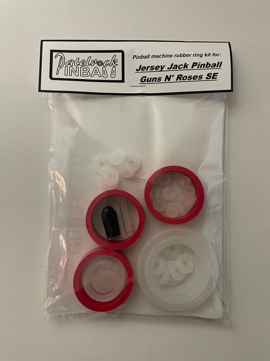 Jersey Jack Pinball Guns N' Roses | Standard Edition Pinball Machine Rubber Ring Kit