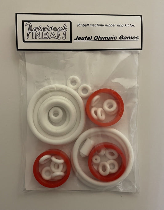 Jeutel Olympic Games Pinball Machine Rubber Ring Kit