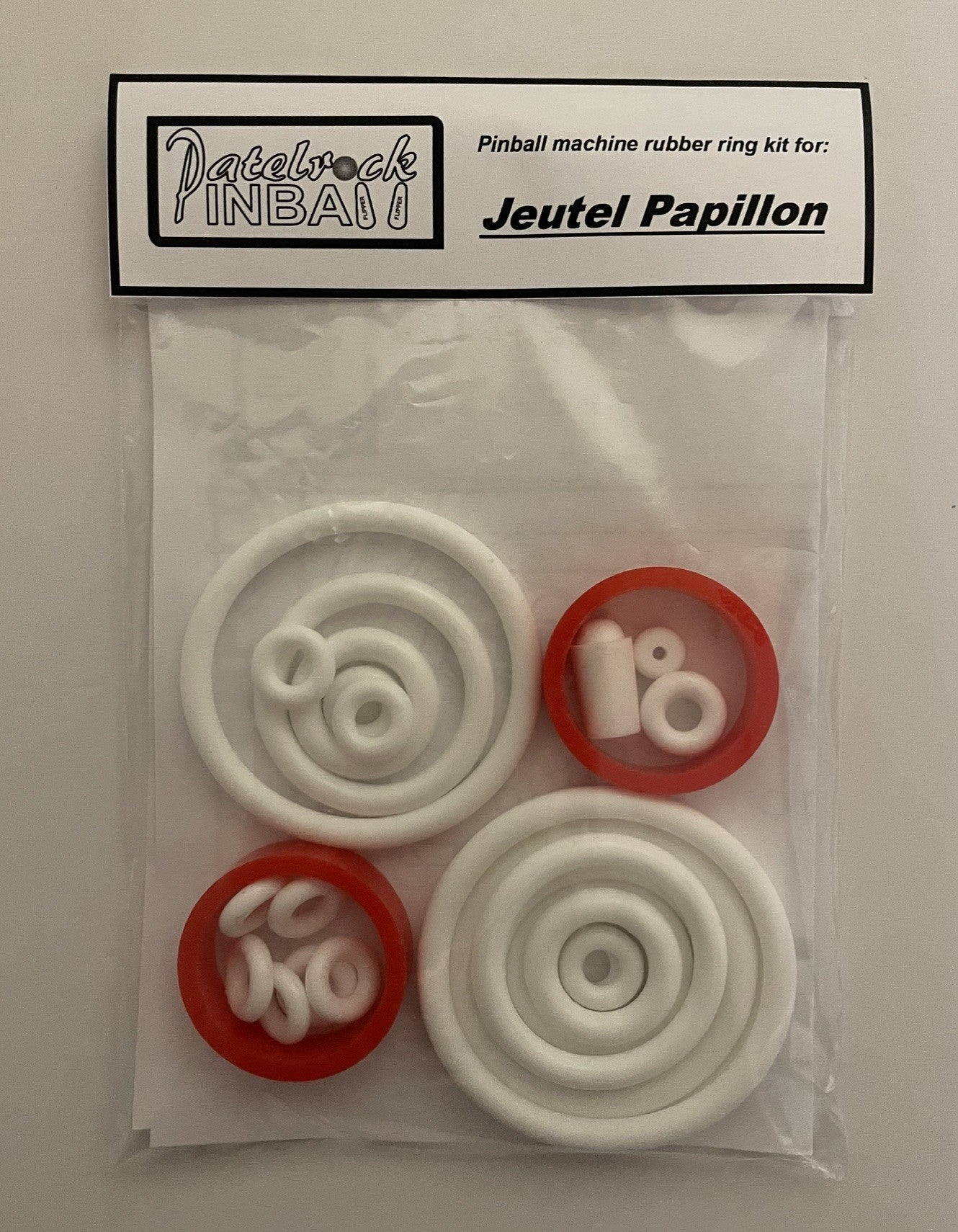 Jeutel Papillon Pinball Machine Rubber Ring Kit
