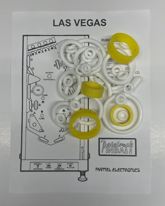 Mattel Electronics Las Vegas Pinball Machine Rubber Ring Kit