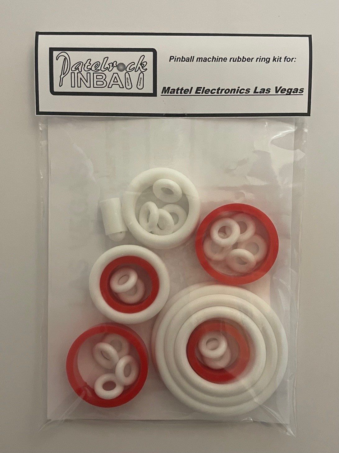 Mattel Electronics Las Vegas Pinball Machine Rubber Ring Kit