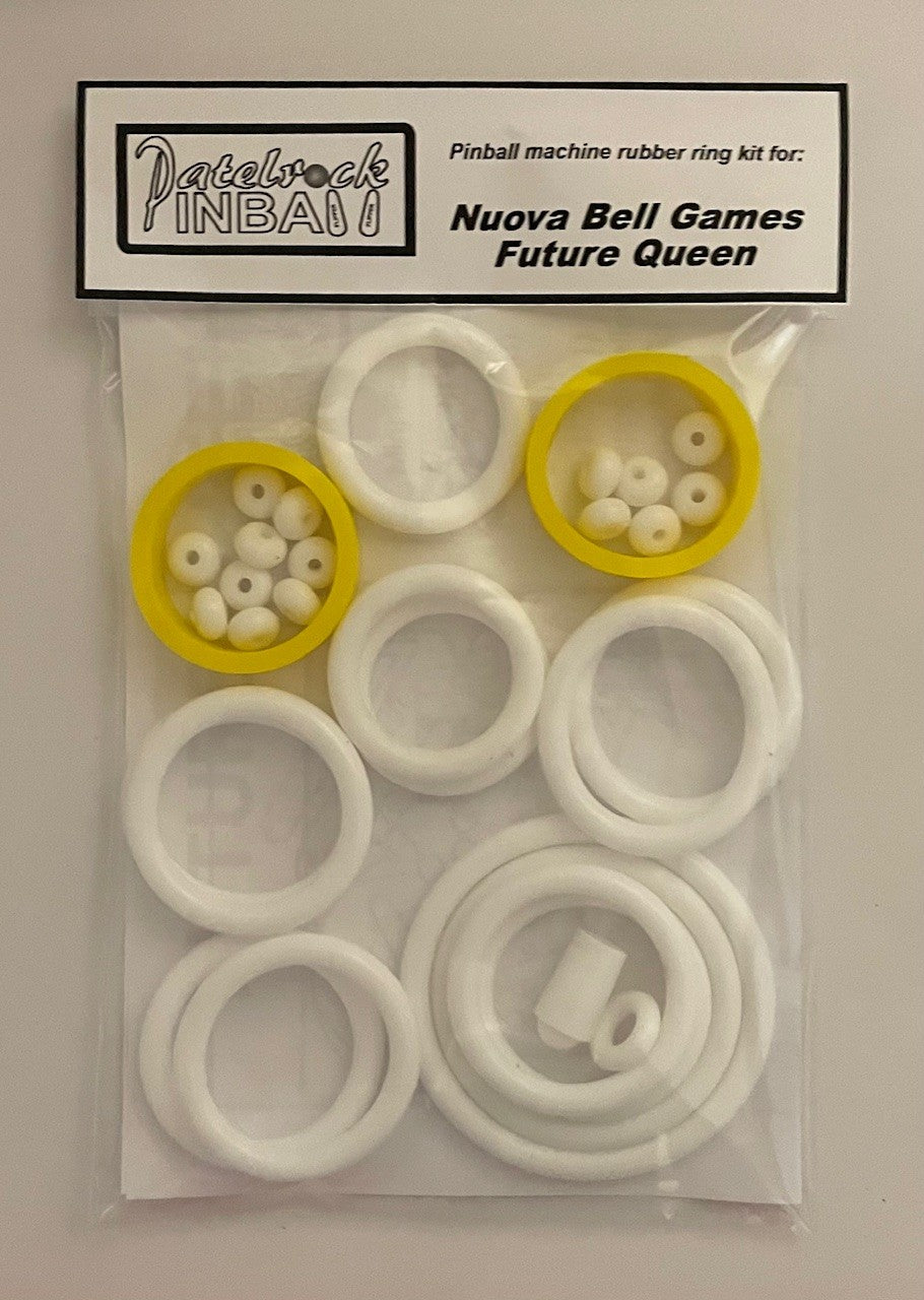 Nuova Bell Games Future Queen Pinball Machine Rubber Ring Kit