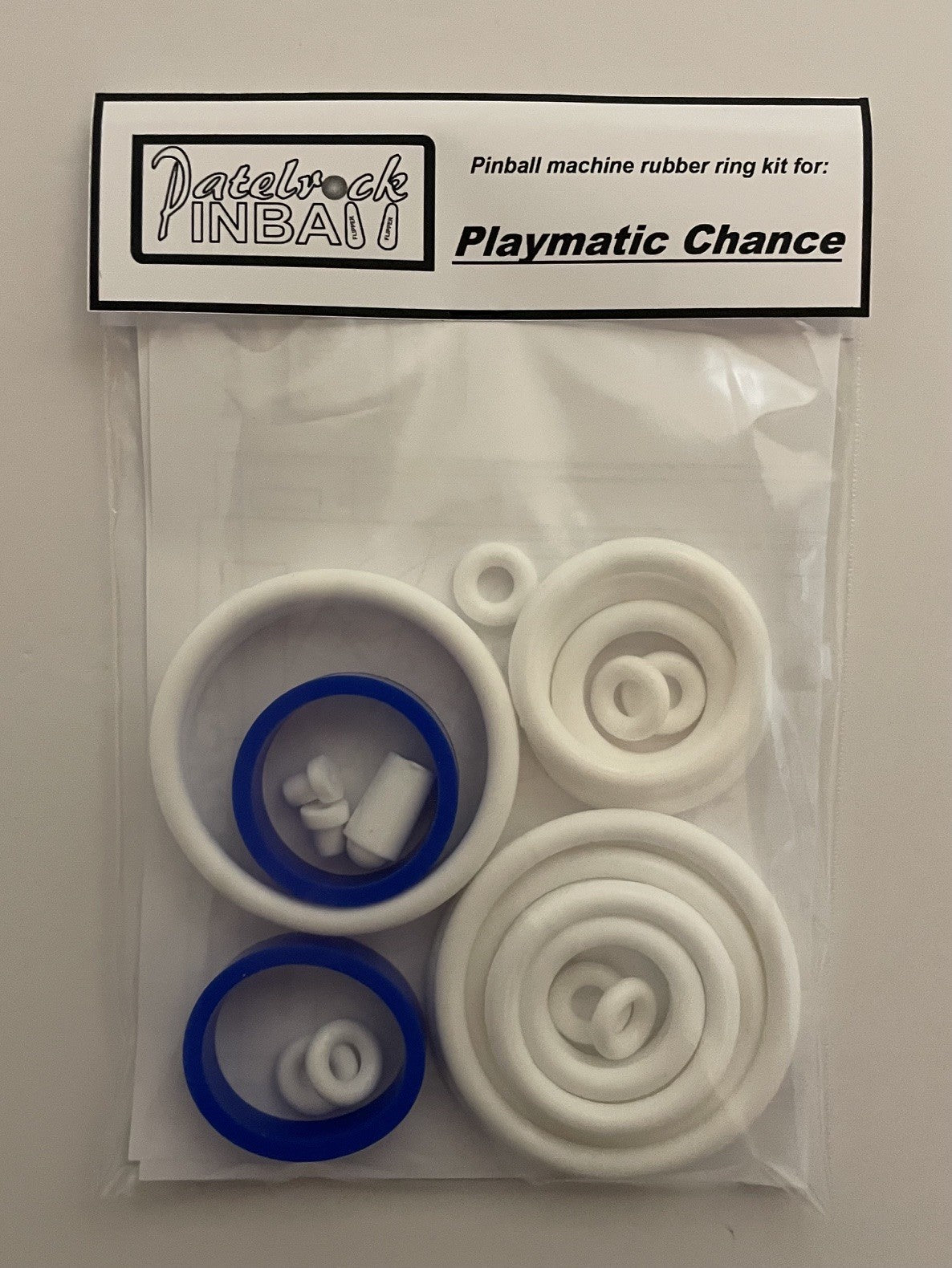 Playmatic Chance Pinball Machine Rubber Ring Kit