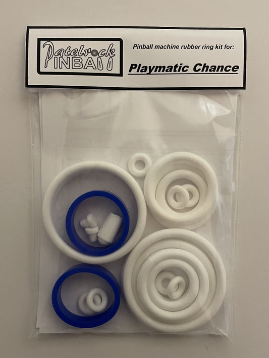 Playmatic Chance Pinball Machine Rubber Ring Kit