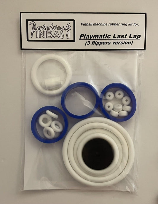Playmatic Last Lap | 3 Flippers Version Pinball Machine Rubber Ring Kit