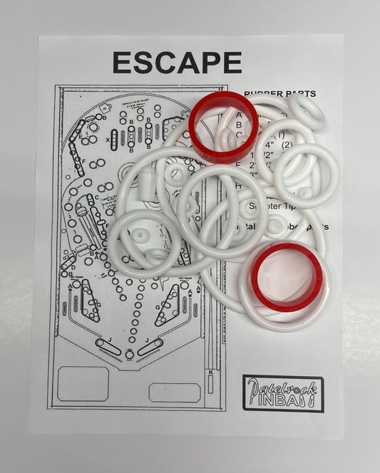 Royal Jac Van Ham Escape Pinball Machine Rubber Ring Kit