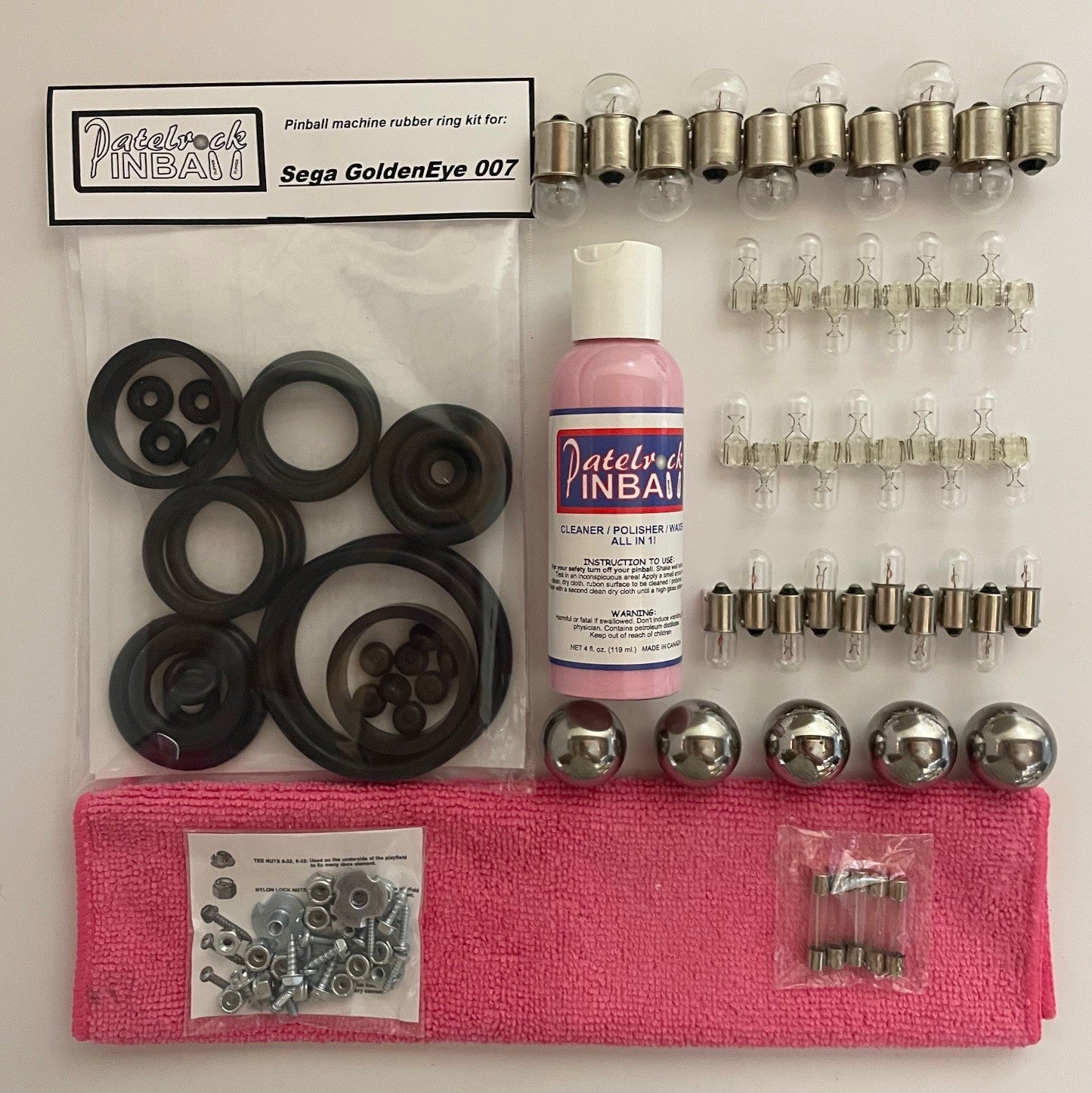 Sega Goldeneye Pinball Machine Maintenance Kit