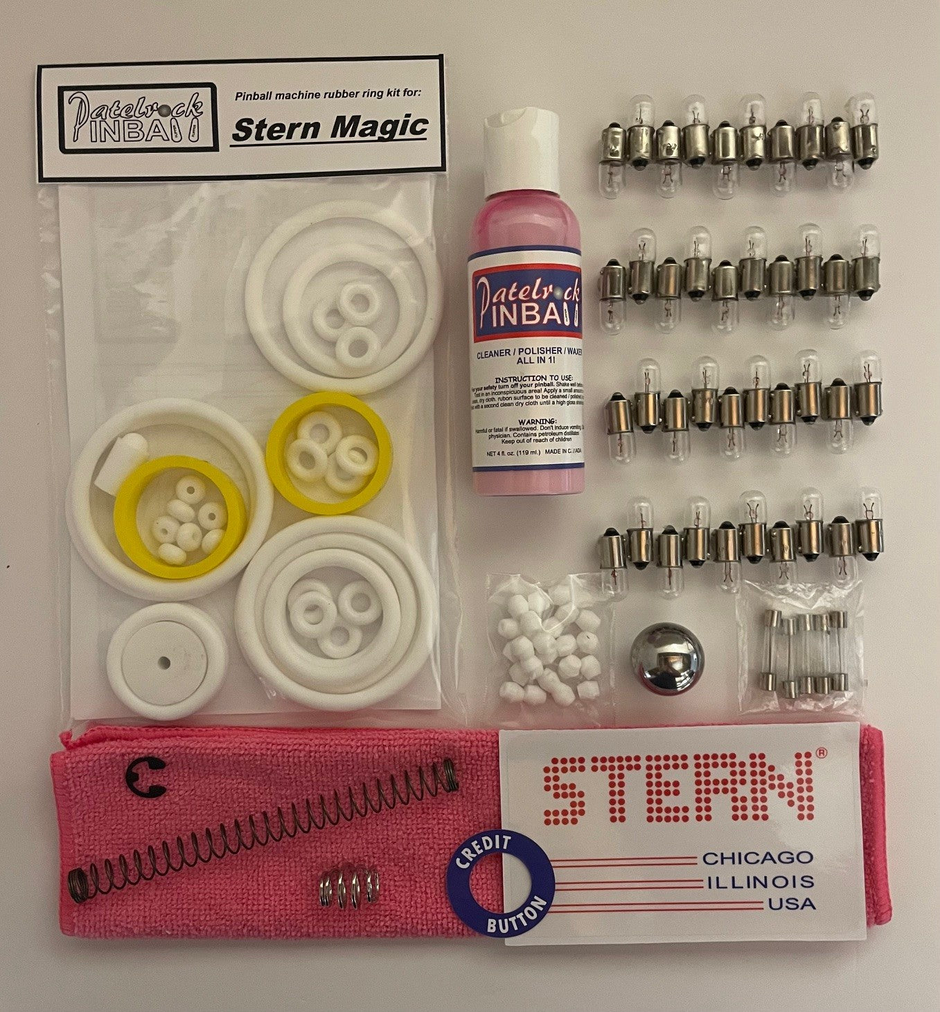 Stern Magic Pinball Machine Maintenance Kit