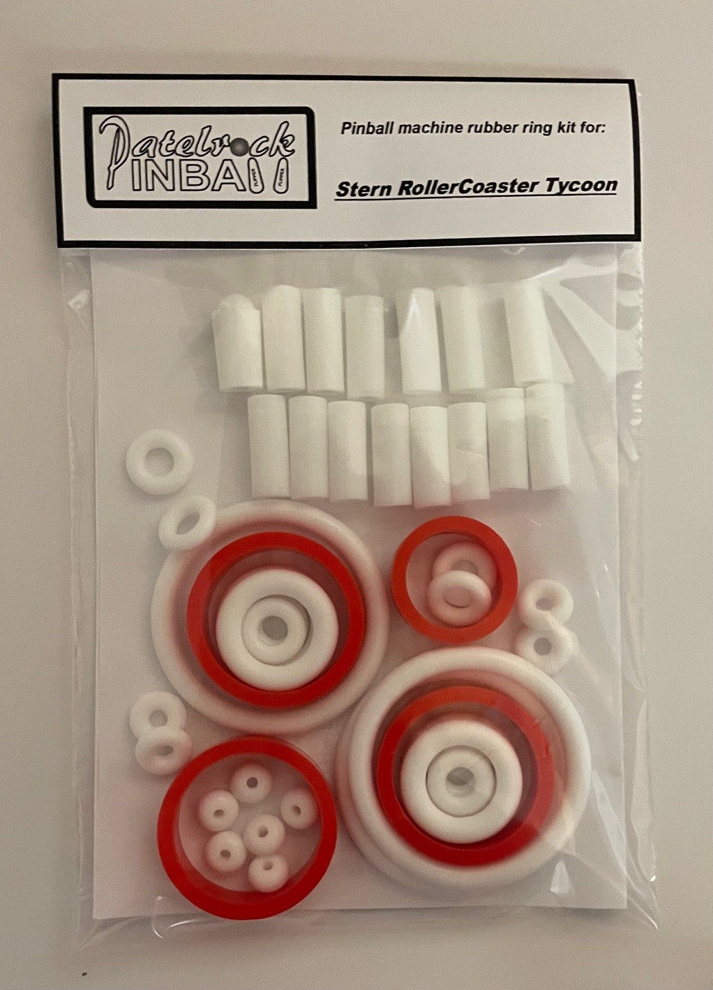 Stern Roller Coaster Tycoon Pinball Machine Rubber Ring Kit