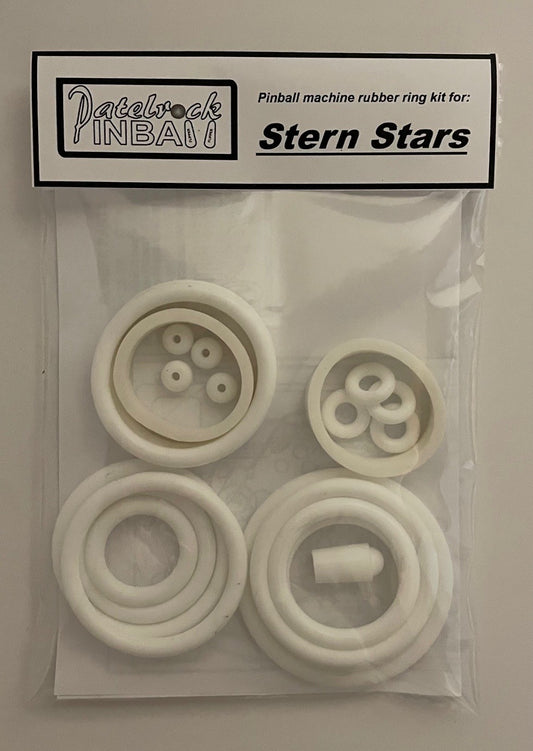 Stern Stars Pinball Machine Rubber Ring Kit