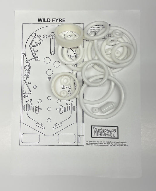 Stern Wild Fyre Pinball Machine Maintenance Kit