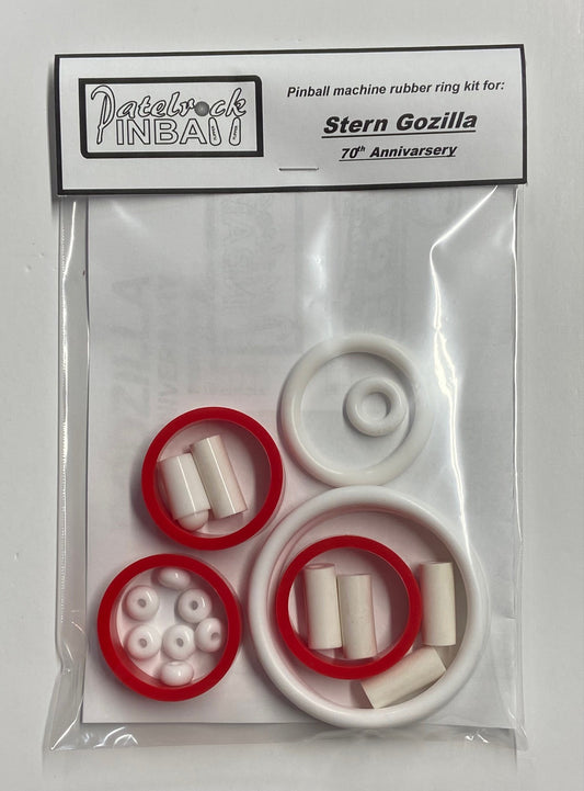 Stern Godzilla 70th Anniversary Premium Pinball Machine Rubber Ring Kit