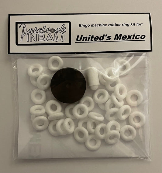 United Mexico Bingo Machine Rubber Ring Kit