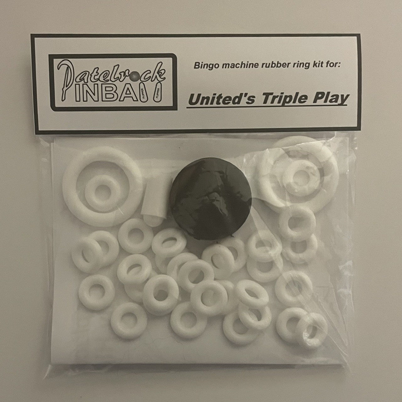 United Triple Play Bingo Machine Rubber Ring Kit