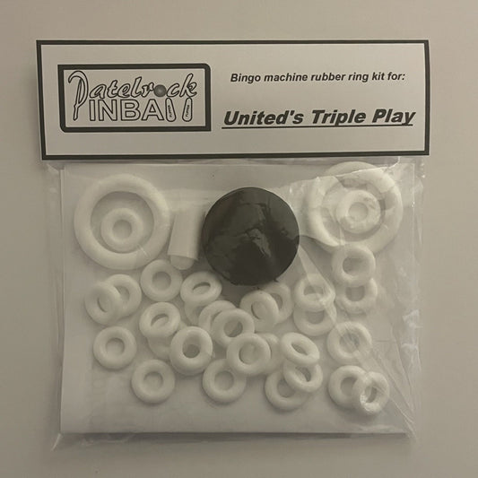 United Triple Play Bingo Machine Rubber Ring Kit