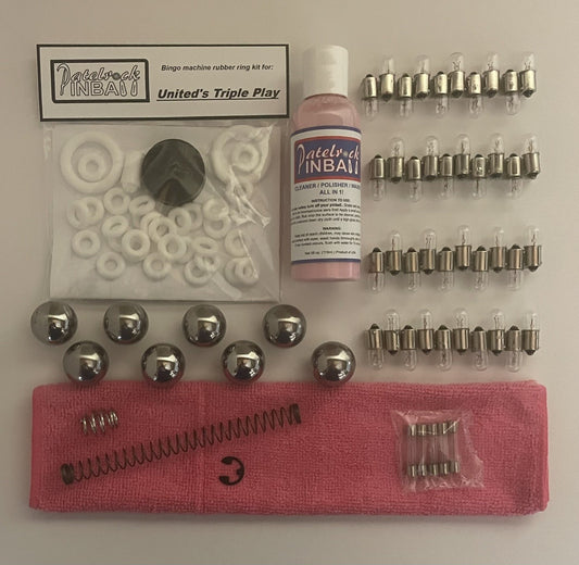 United Triple Play Bingo Machine Maintenance Kit