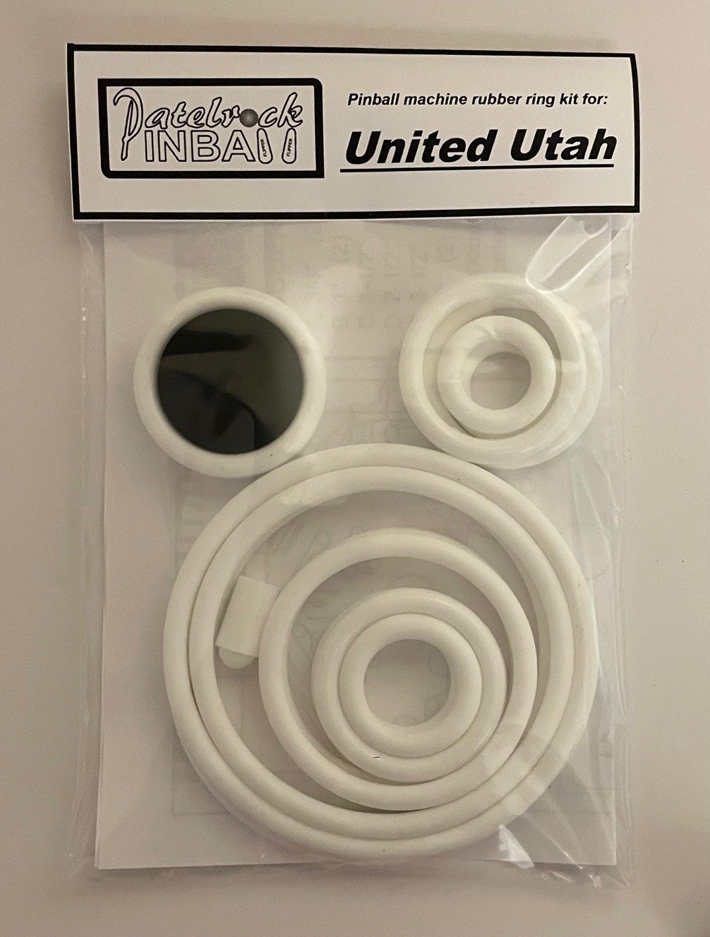 United Utah Pinball Machine Rubber Ring Kit