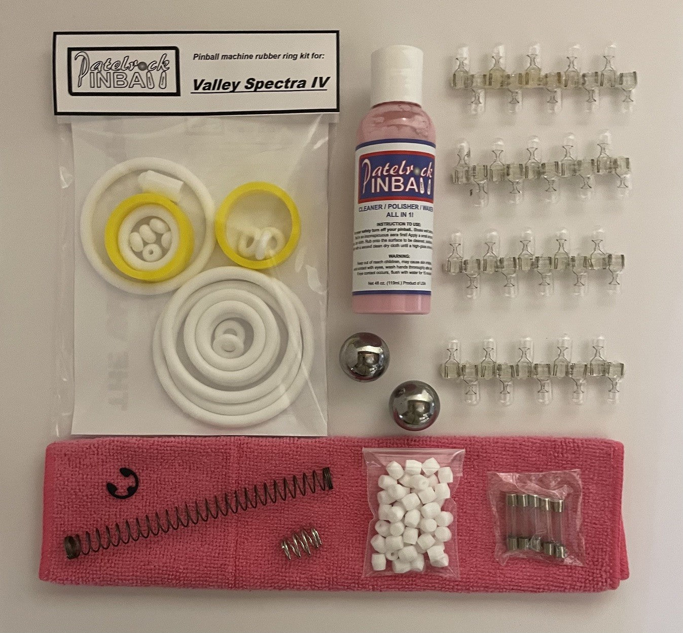 Valley Spectra IV Pinball Machine Maintenance Kit