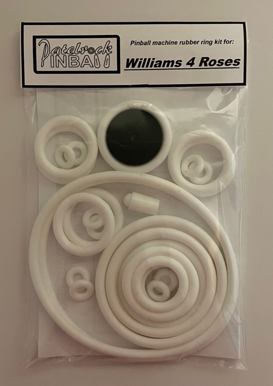 Williams 4 Roses Pinball Machine Rubber Ring Kit
