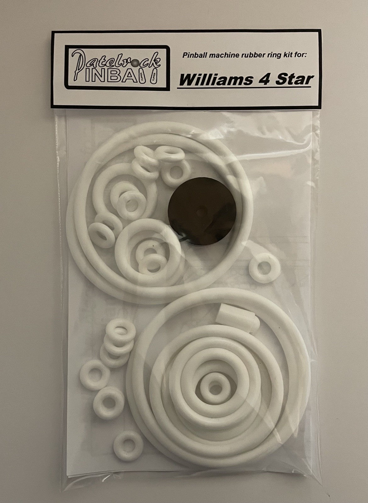 Williams 4 Star Pinball Machine Rubber Ring Kit