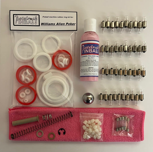 Williams Alien Poker Pinball Machine Maintenance Kit