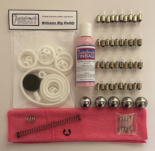Williams Big Daddy Pinball Machine Maintenance Kit