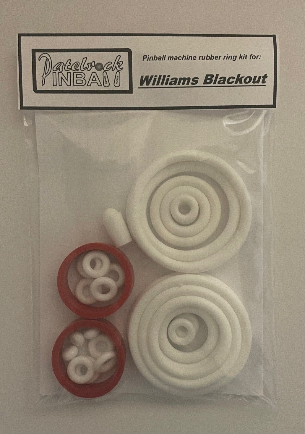 Williams Blackout Pinball Machine Rubber Ring Kit