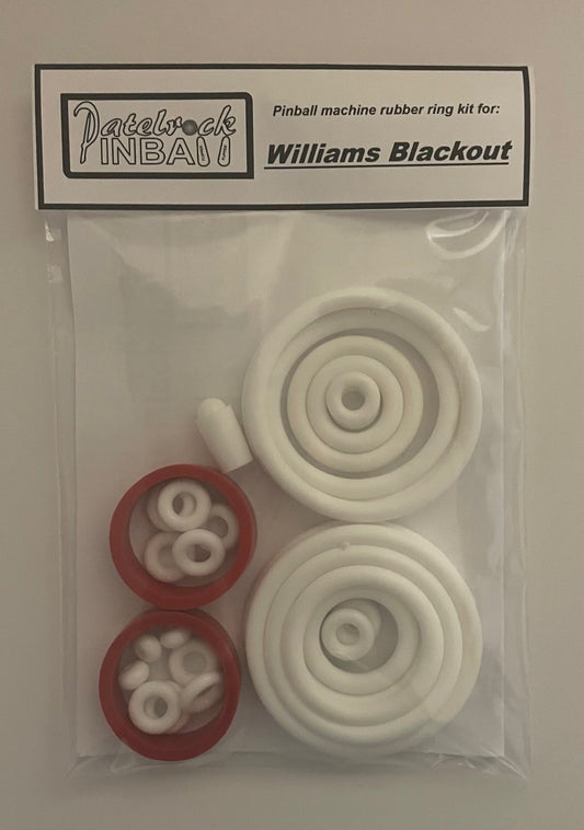 Williams Blackout Pinball Machine Rubber Ring Kit