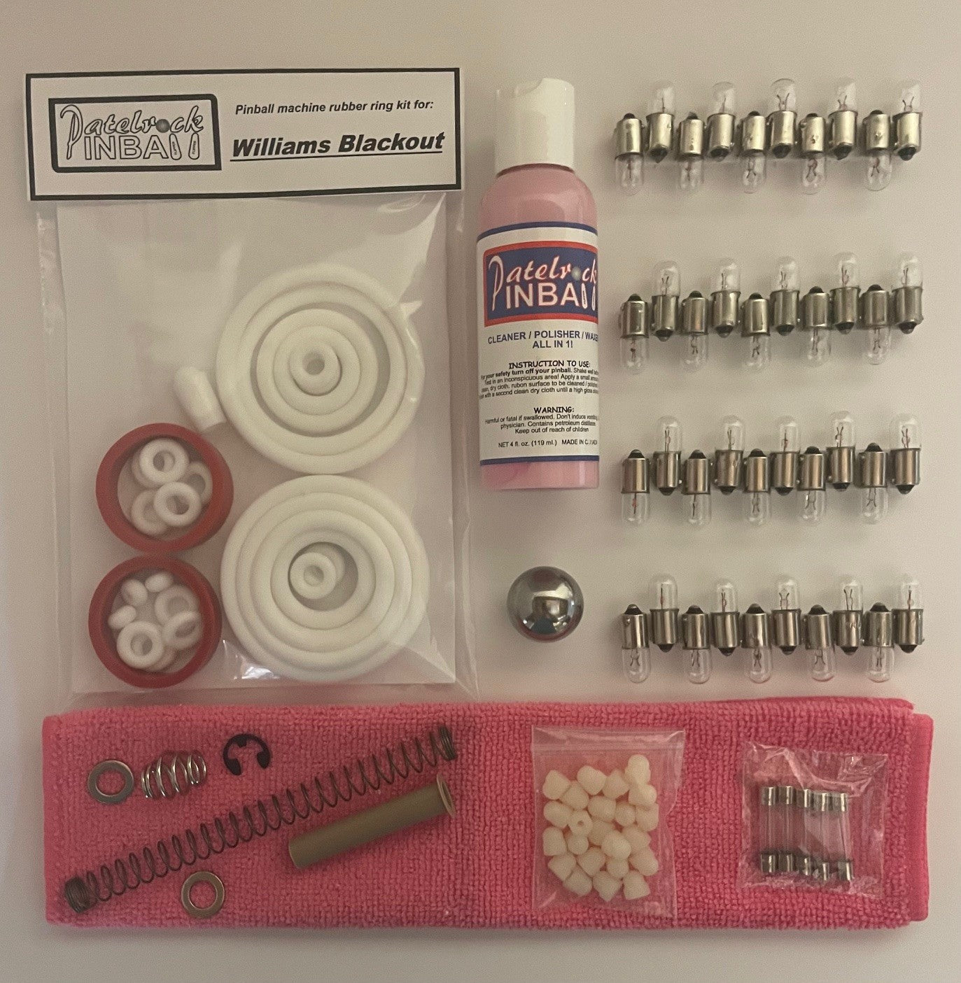 Williams Blackout Pinball Machine Maintenance Kit