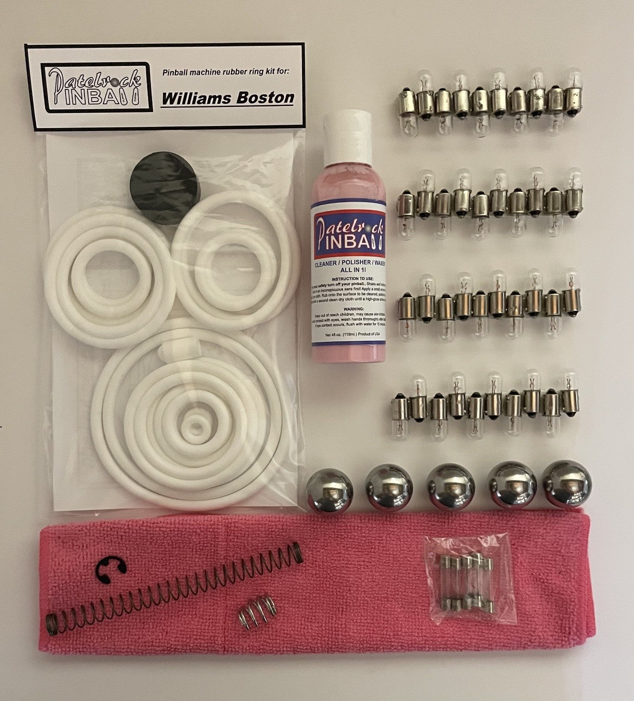 Williams Boston Pinball Machine Maintenance Kit