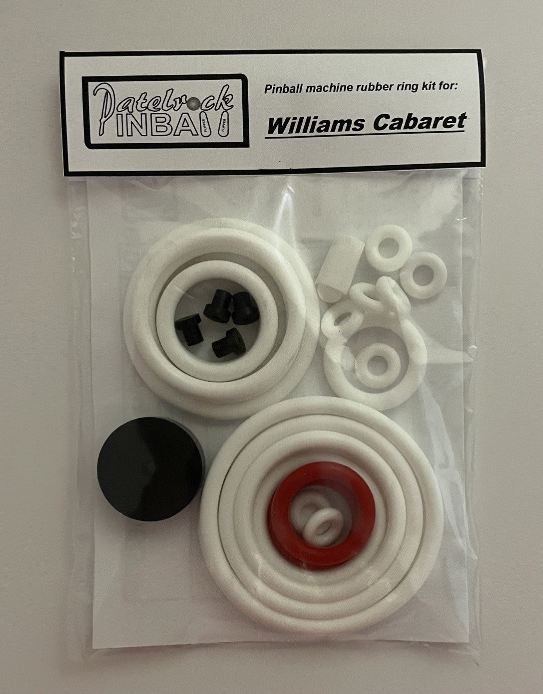 Williams Cabaret Pinball Machine Rubber Ring Kit