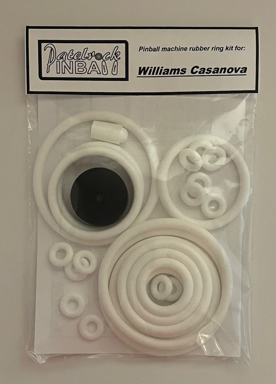 Williams Casanova Pinball Machine Rubber Ring Kit