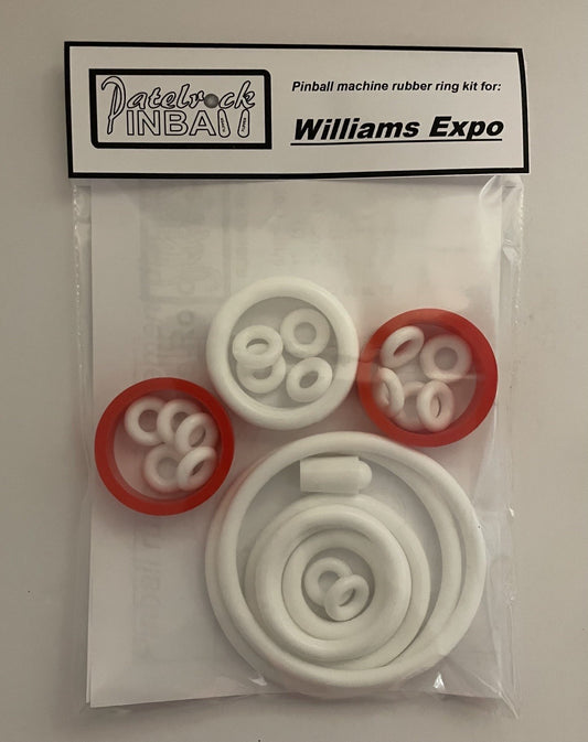 Williams Expo Pinball Machine Rubber Ring Kit